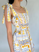 Barcelona Midi Dress Straps