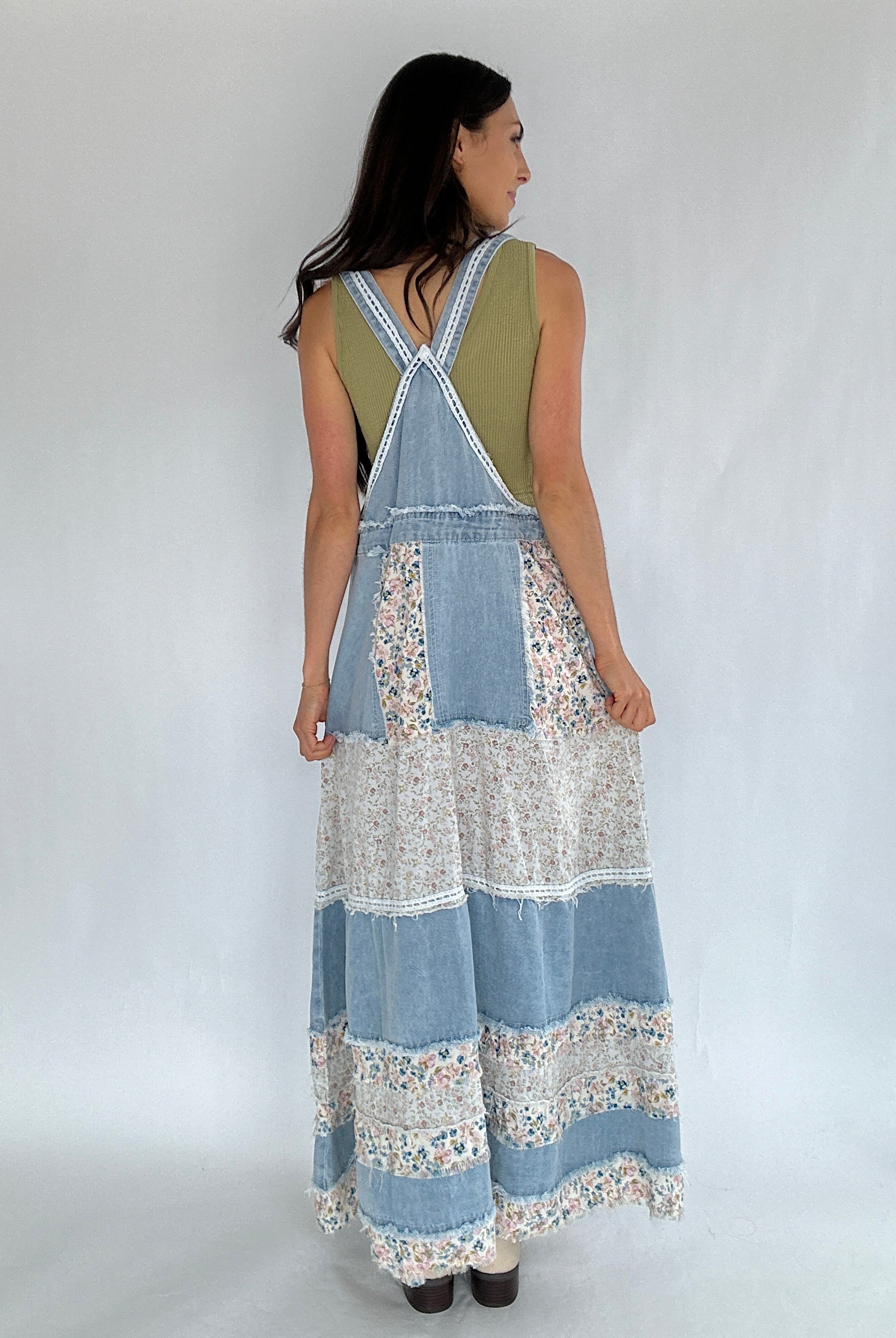Can You Imagine Overall Dress back