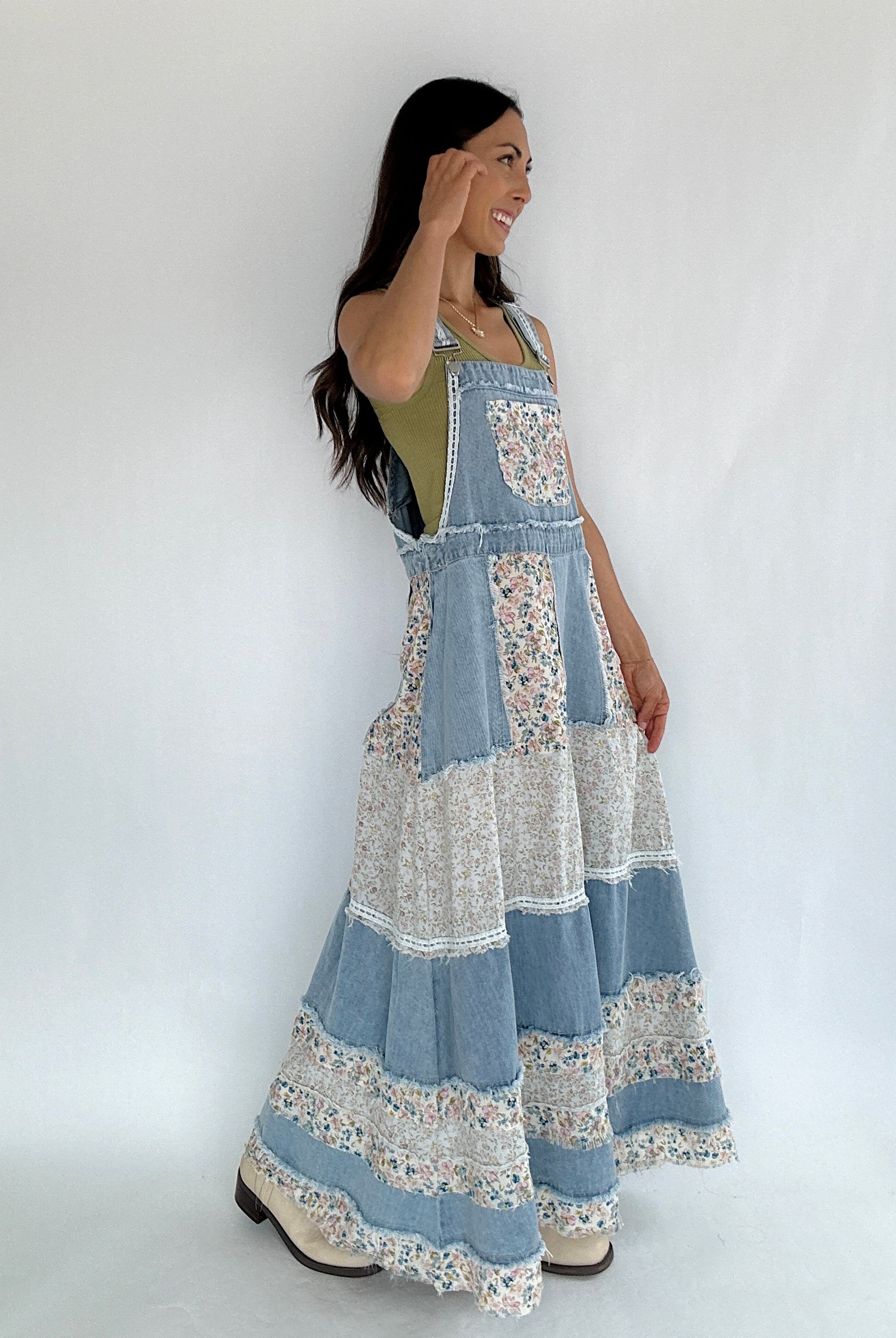 Can You Imagine Overall Dress side