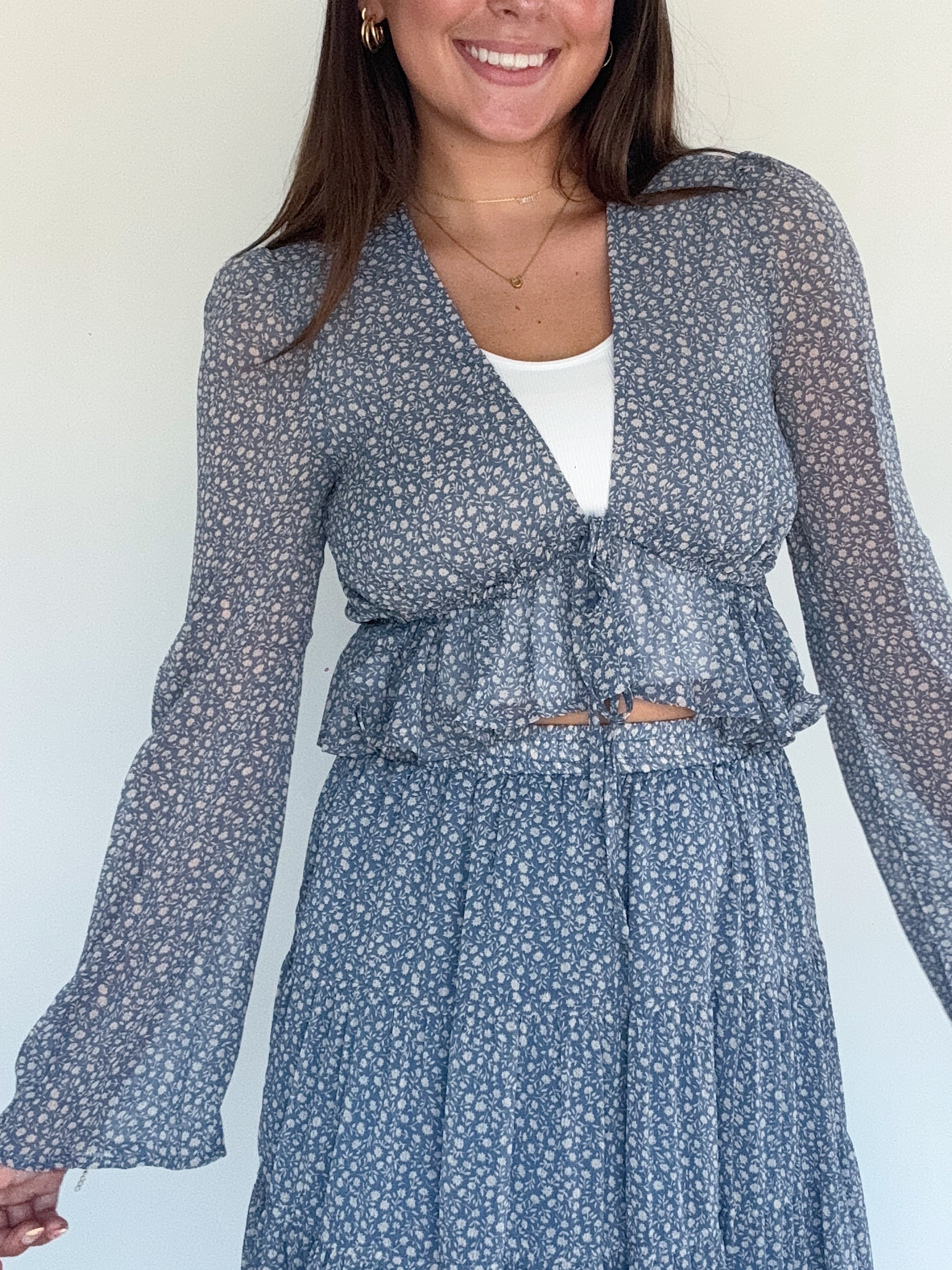 Come On Floral Top Front