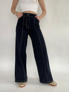 Daybreak Seamed Jeans Front