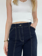 Daybreak Seamed Jeans Waist