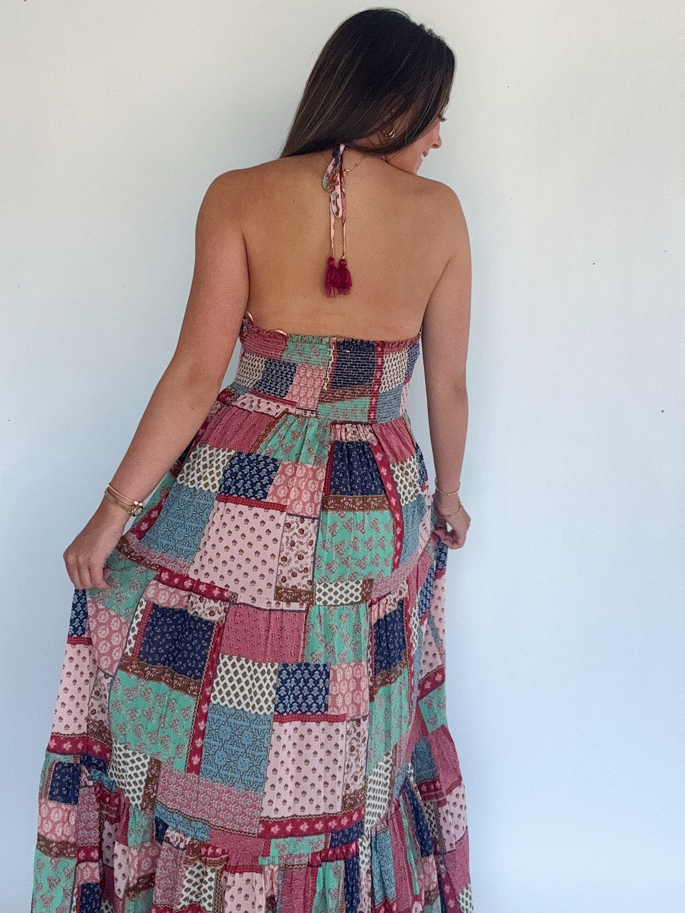 Forever Enough Maxi Dress Back