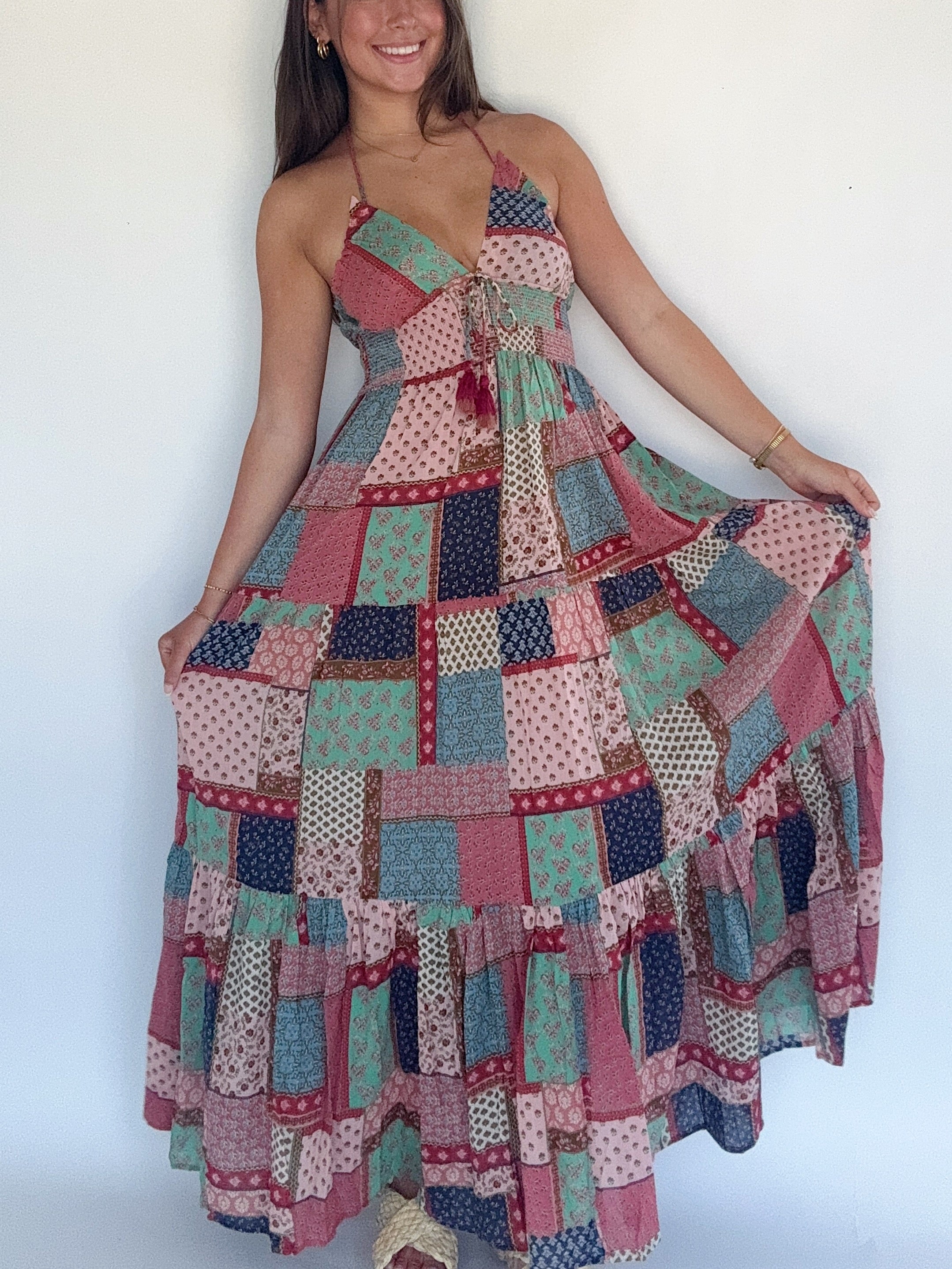 Forever Enough Maxi Dress Front