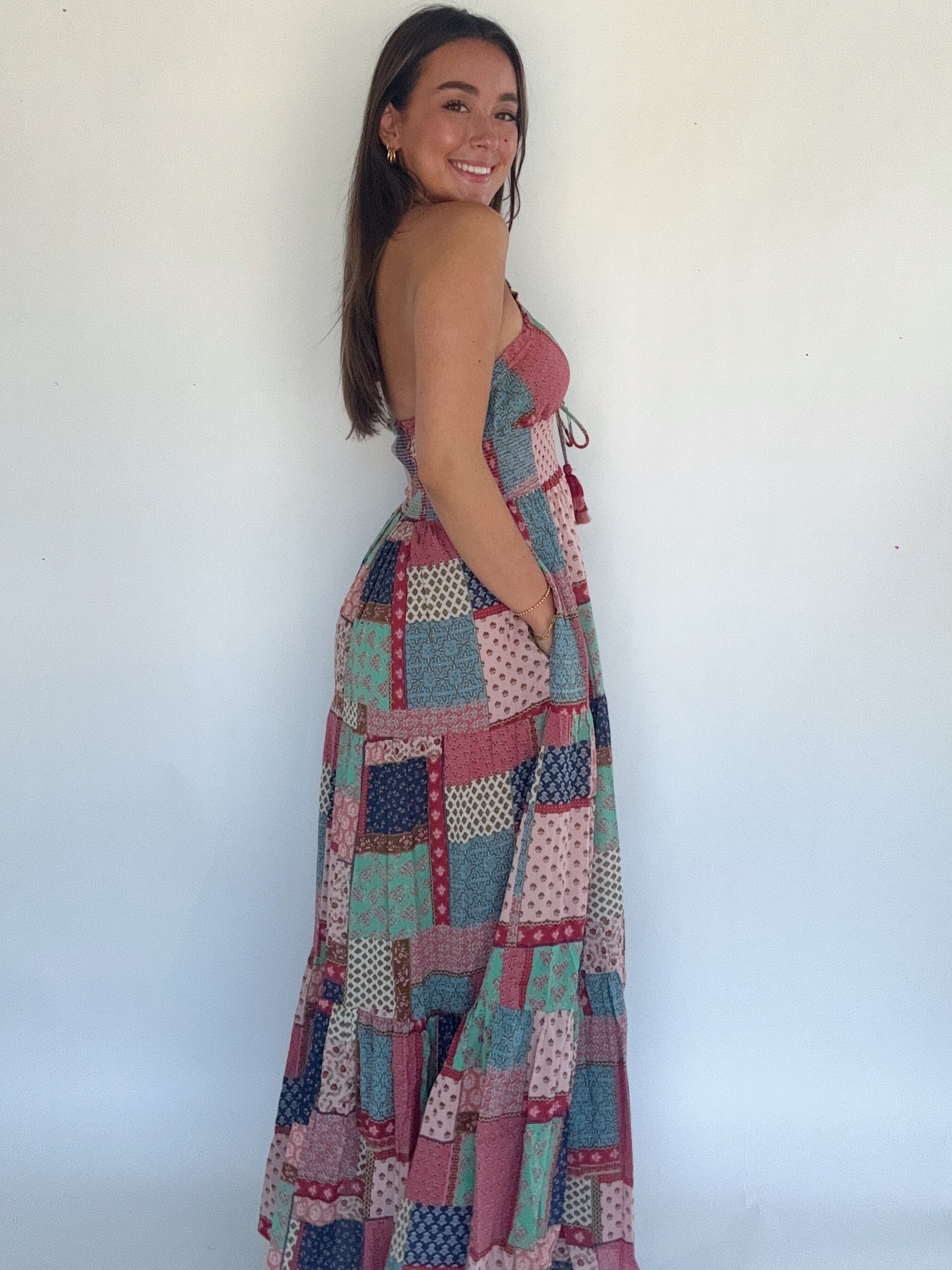 Forever Enough Maxi Dress Side