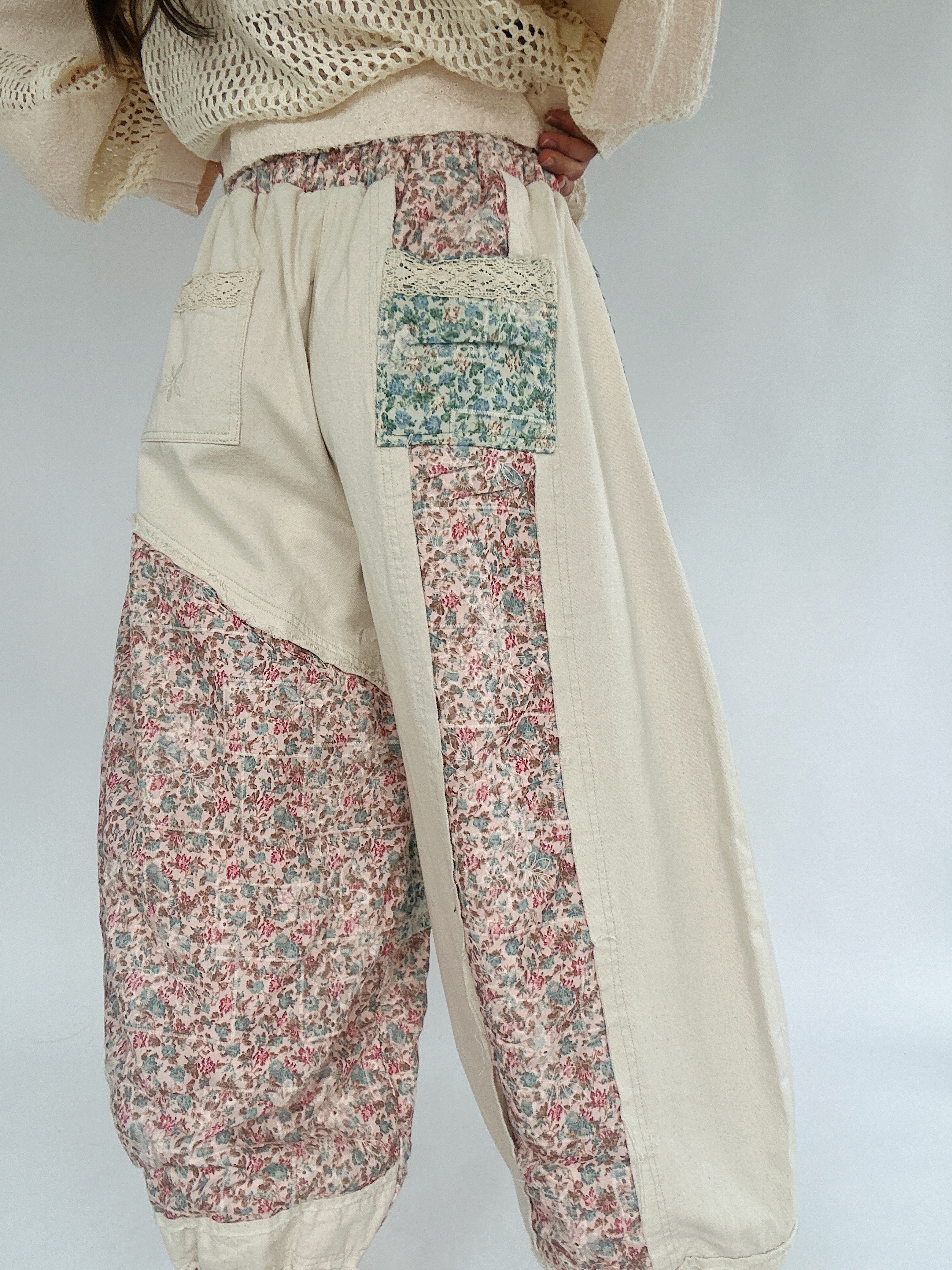 From Eden Jogger Pants Back Pocket Detail