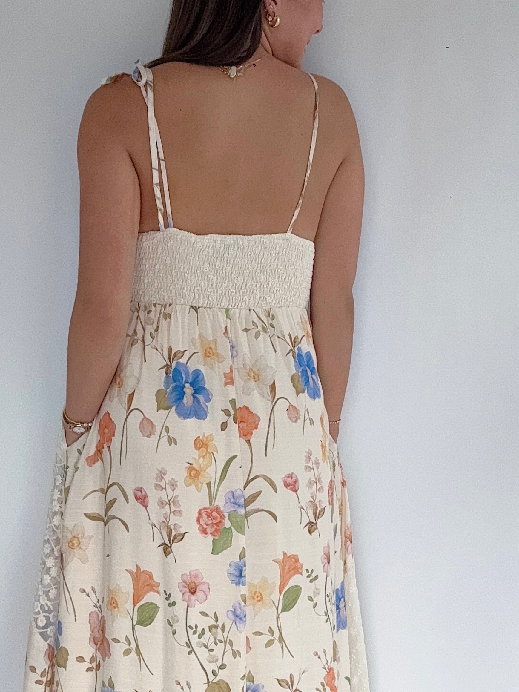 In The Park Maxi Dress Back Detail