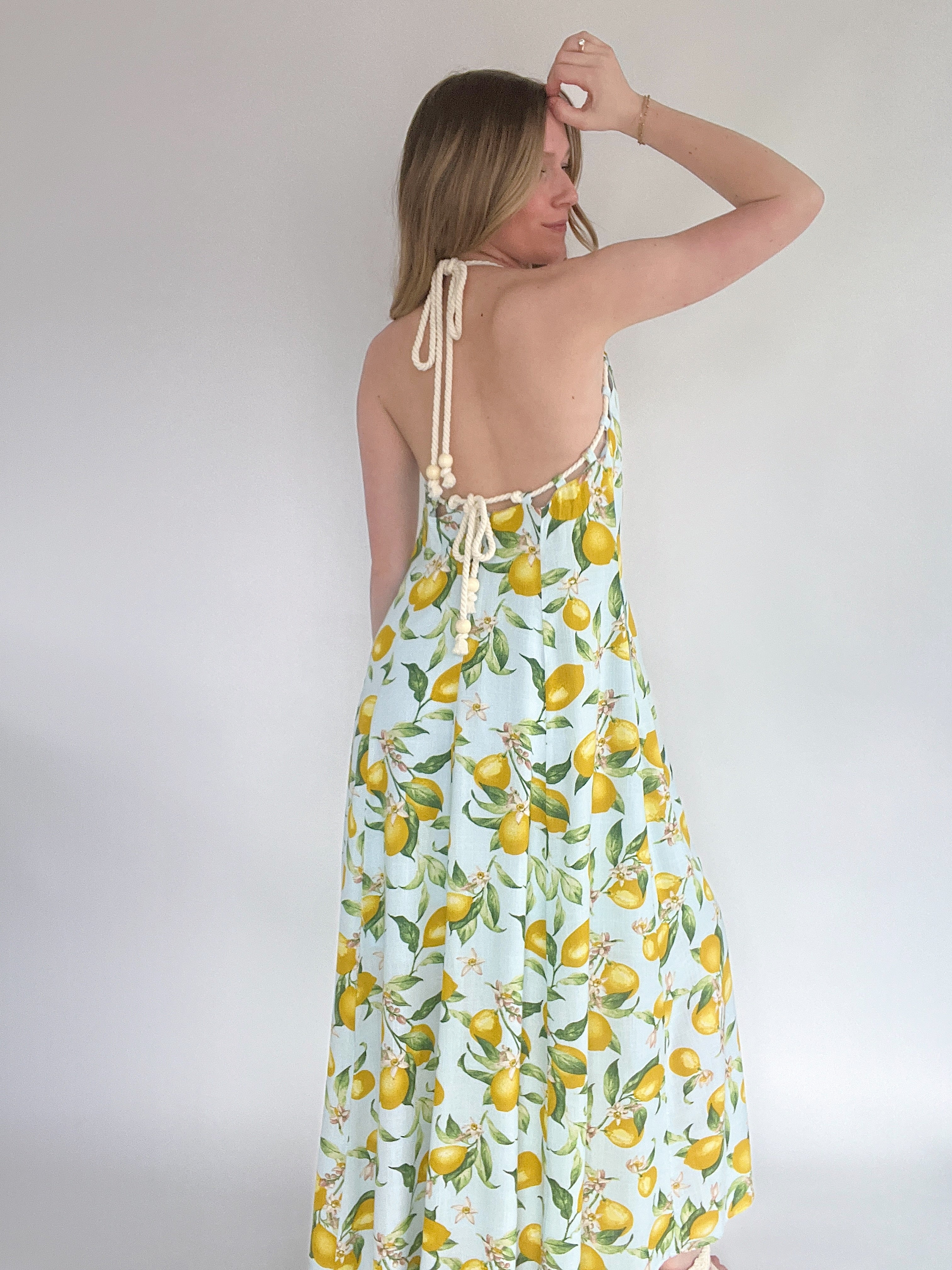 Lemonade Maxi Dress Back