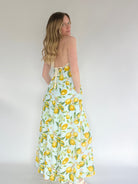 Lemonade Maxi Dress Back Pockets