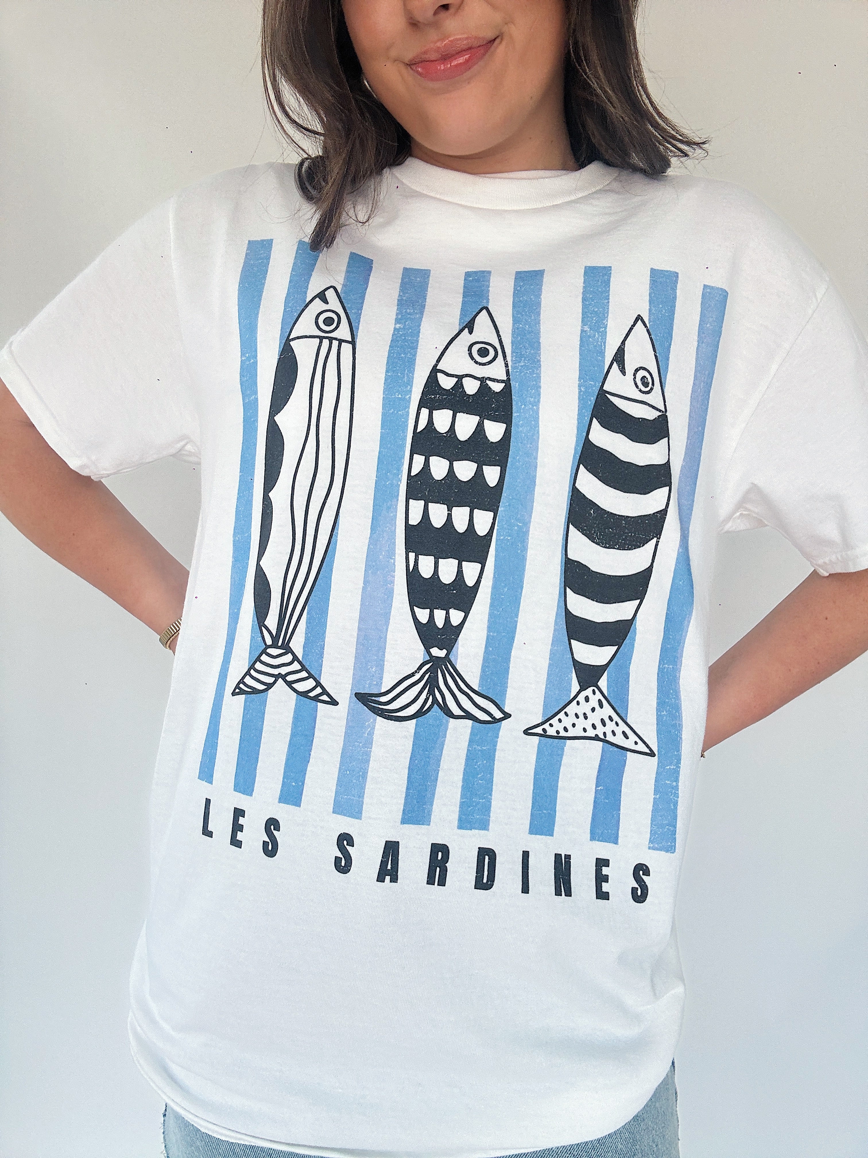 Les Sardines Oversized Tee