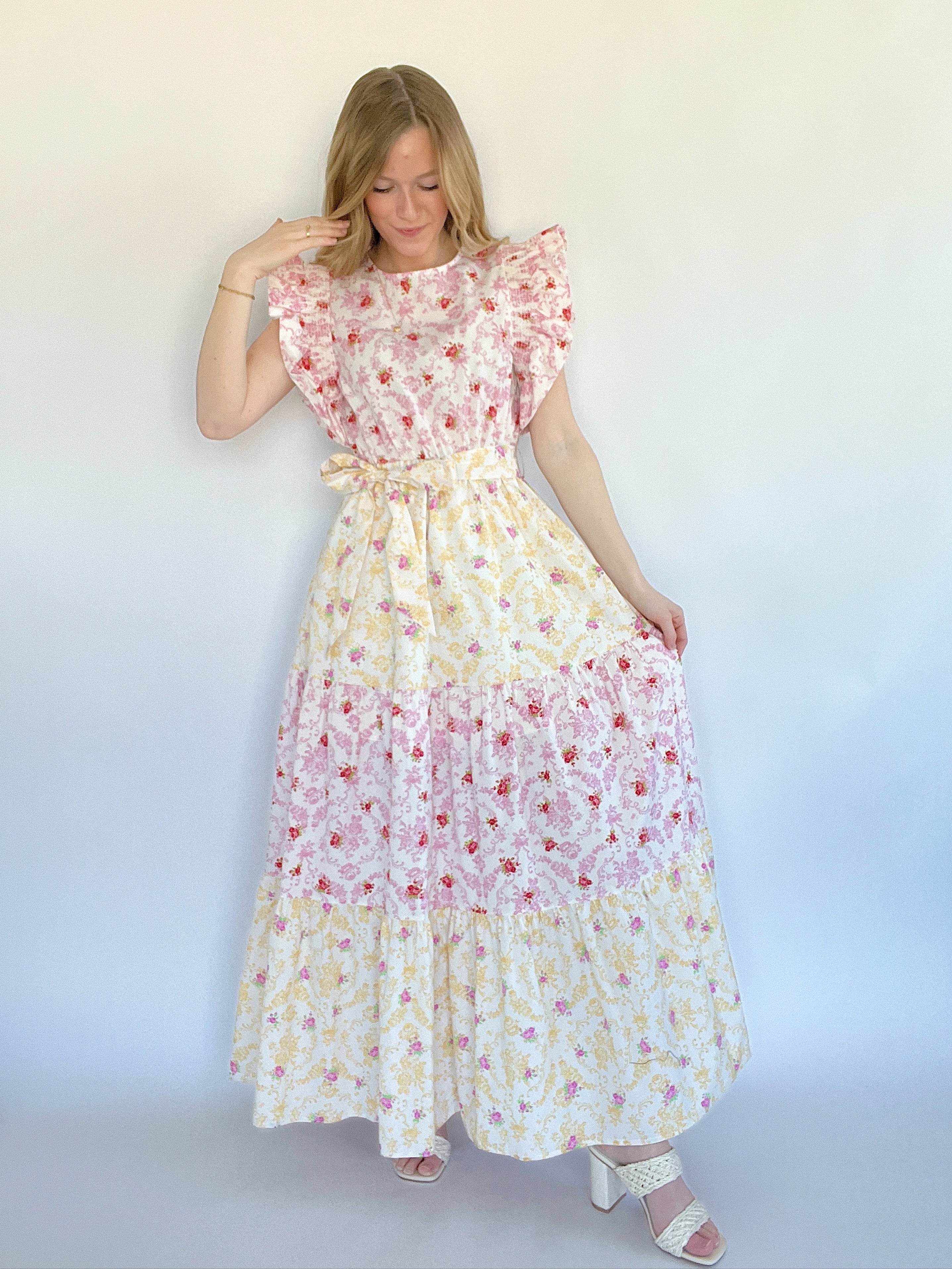 Lilah Floral Maxi Dress Skirt