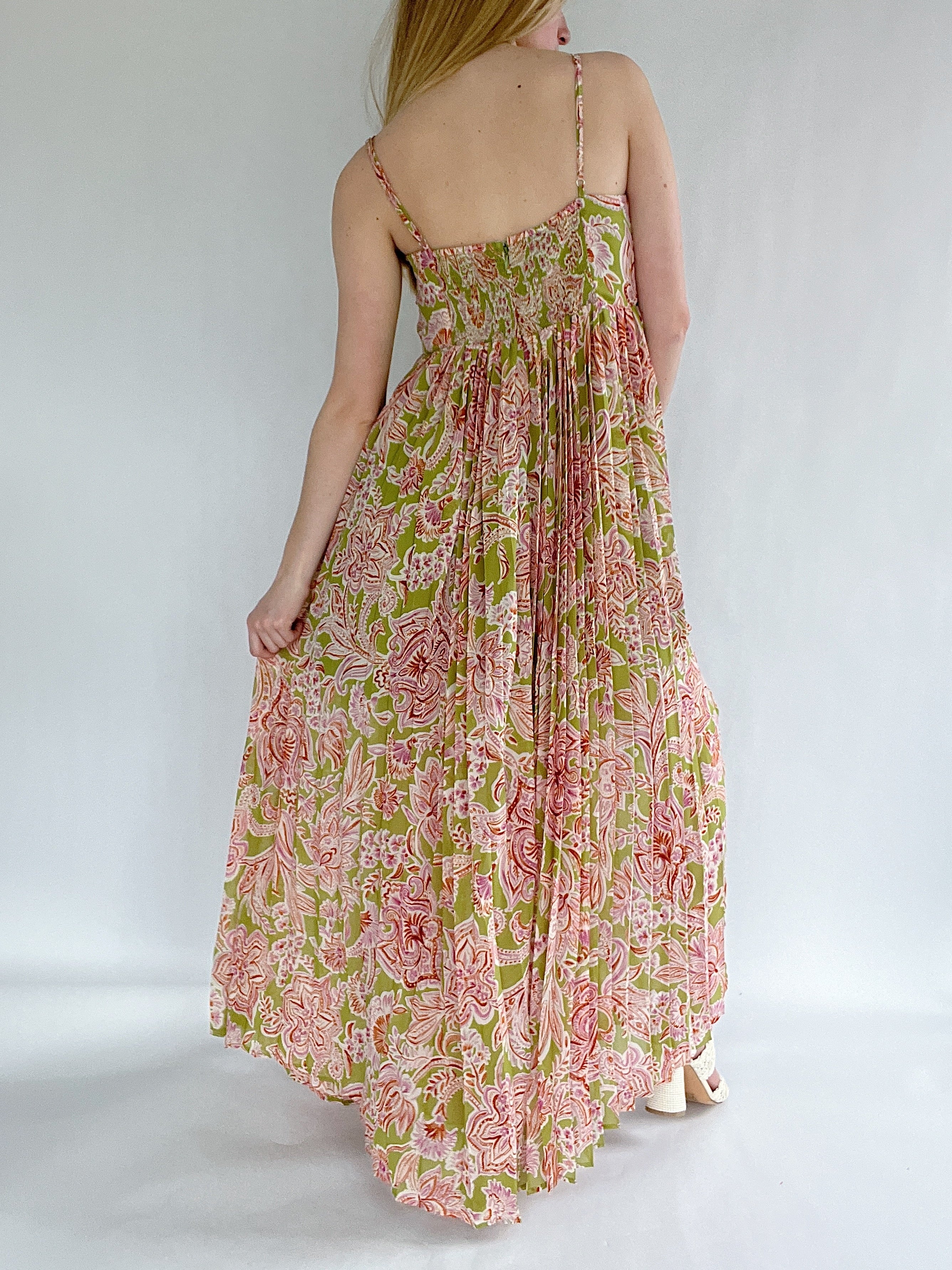 Lily Bloom Maxi Dress Back