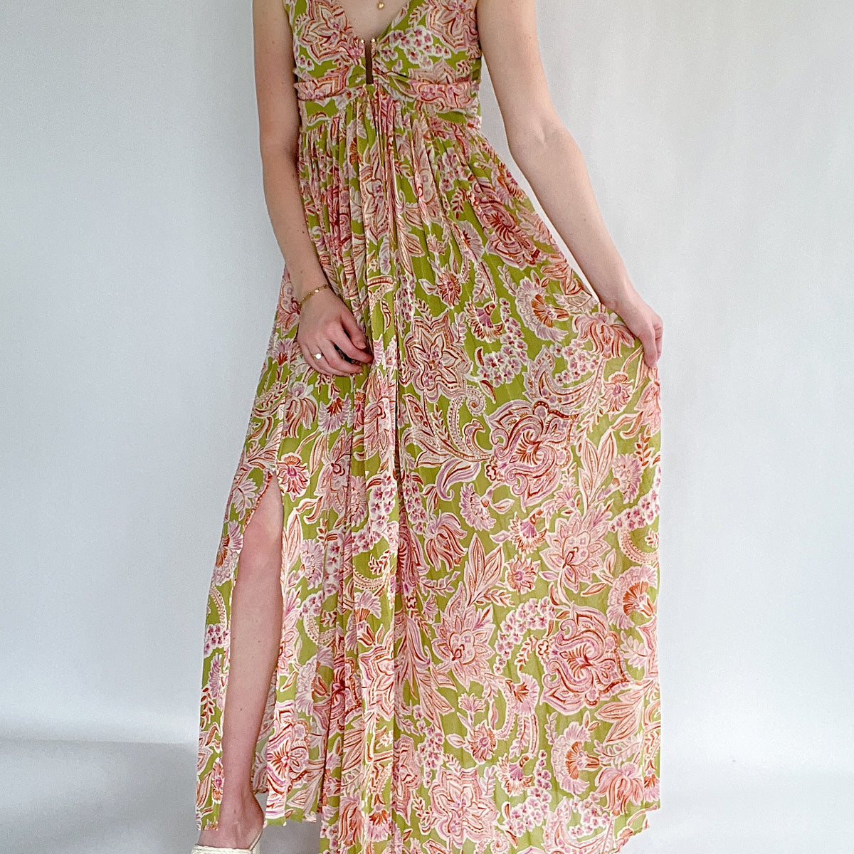 Lily Bloom Maxi Dress  Blue Magnolia
