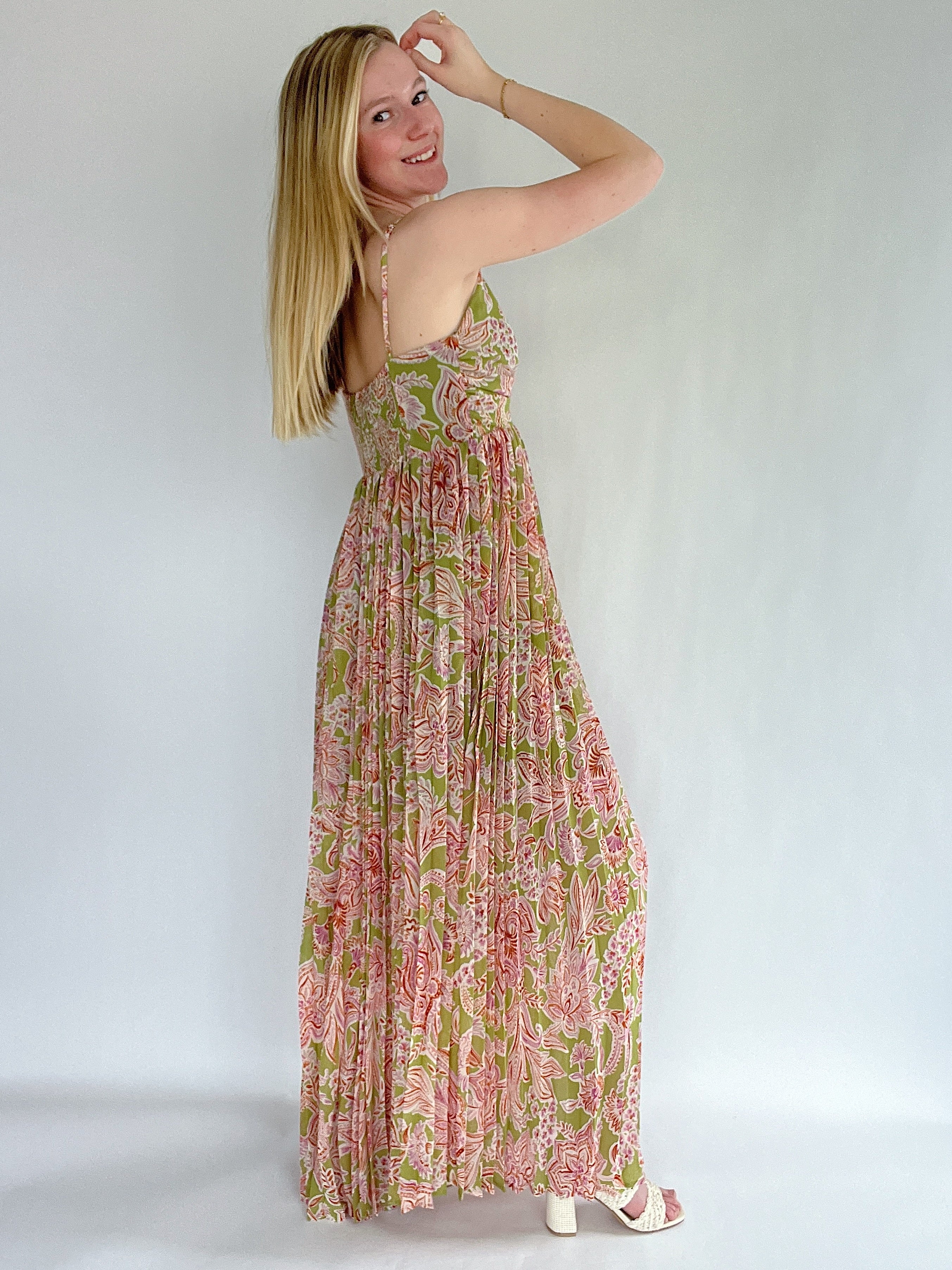 Lily Bloom Maxi Dress Side
