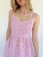 Mia Rose Embroidered Midi Dress Top