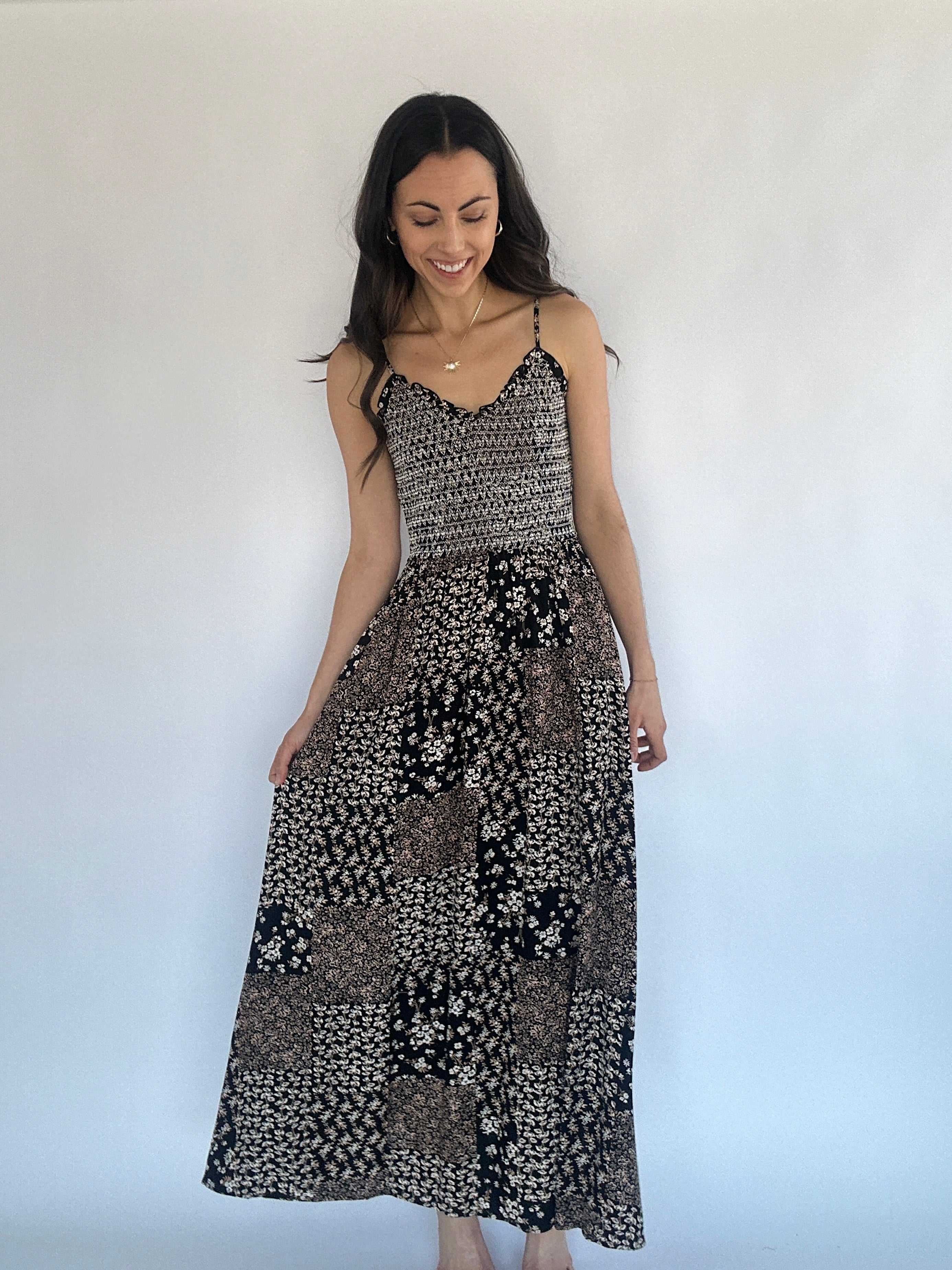 Nowhere Better Maxi Dress Front