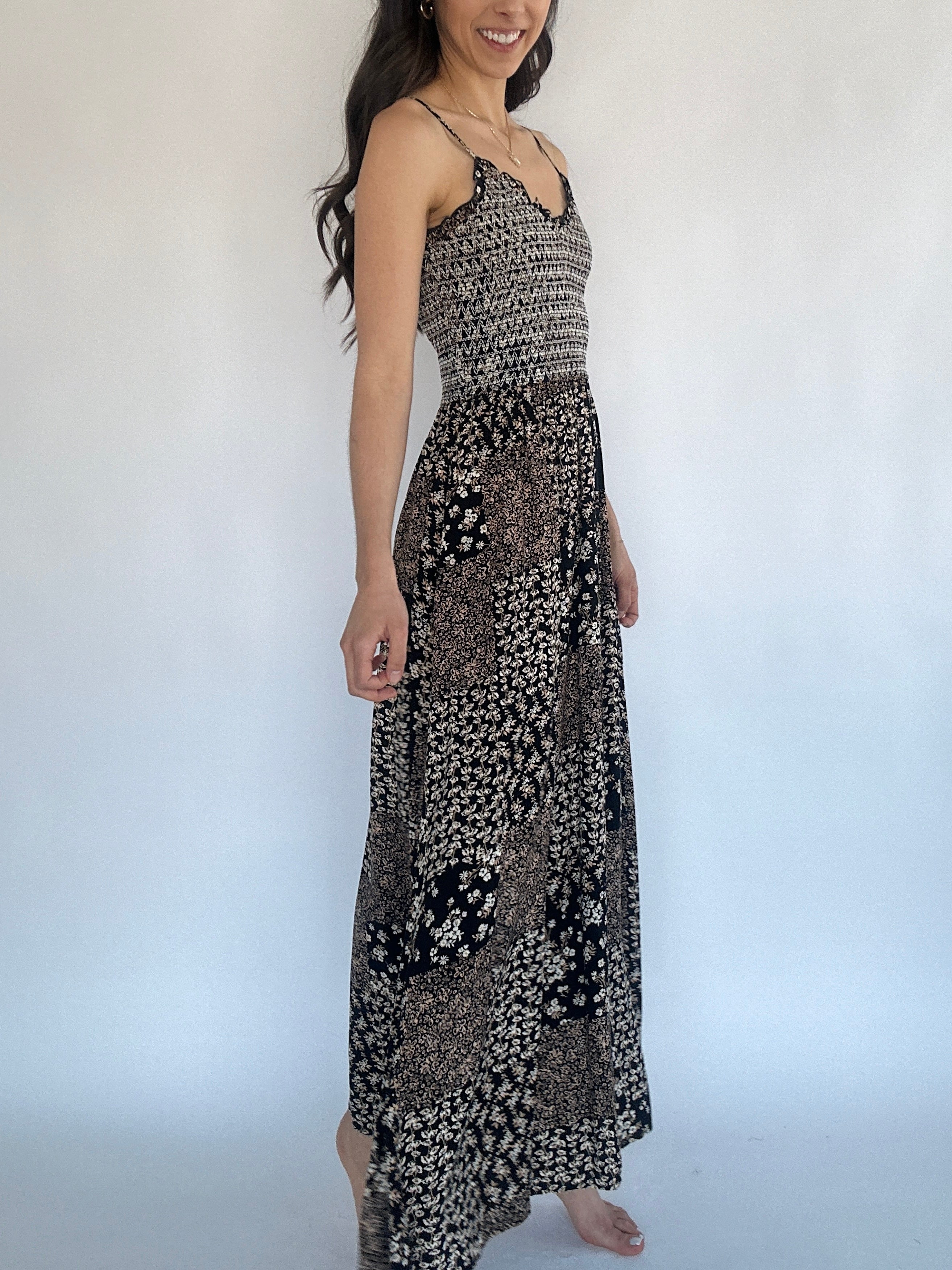 Nowhere Better Maxi Dress Side