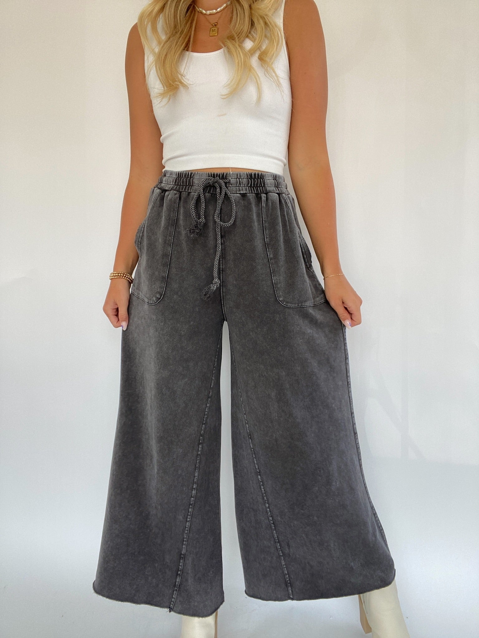 On The Road Again Pants Black