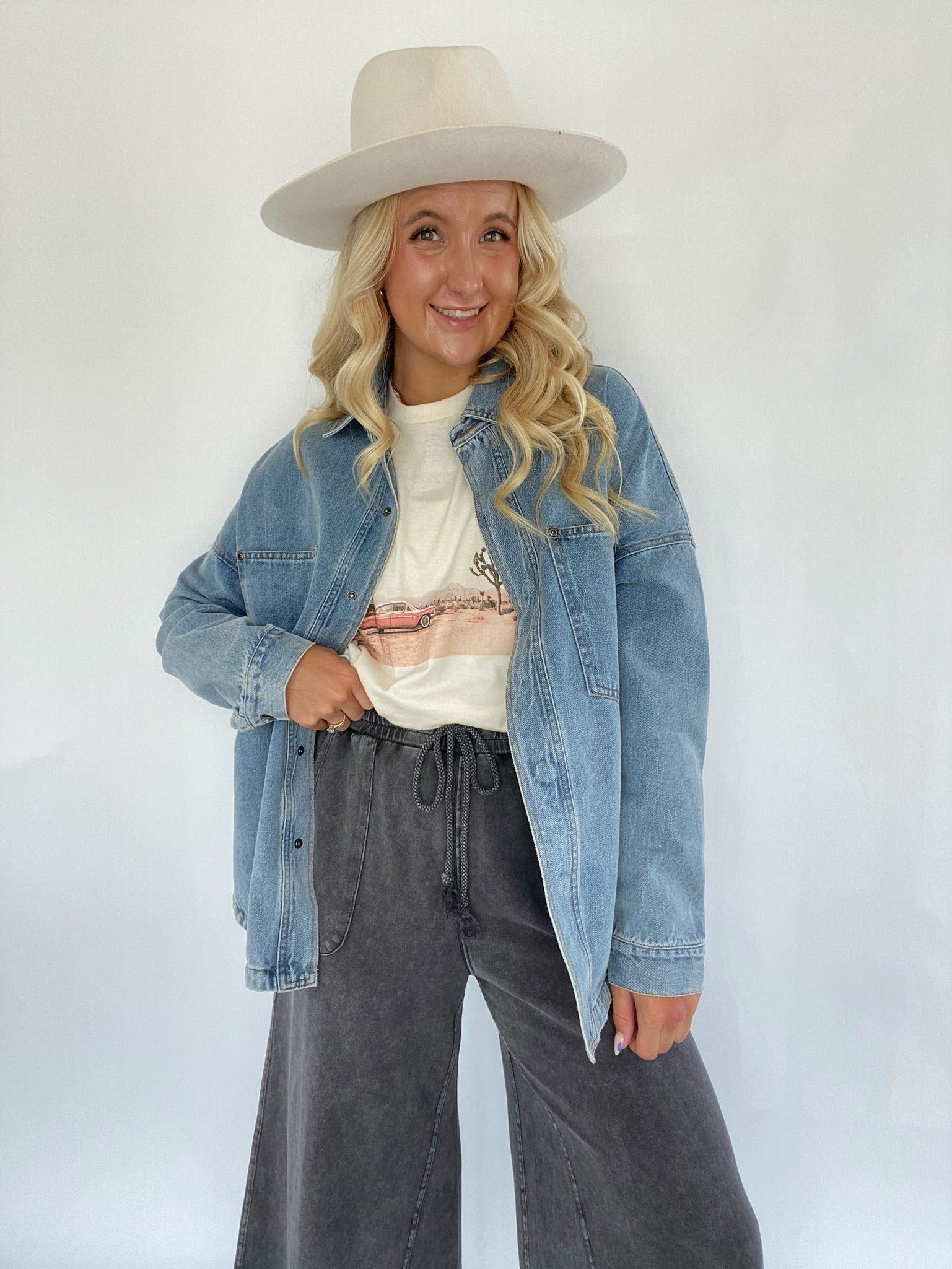 On The Road Again Pants Black Outfit