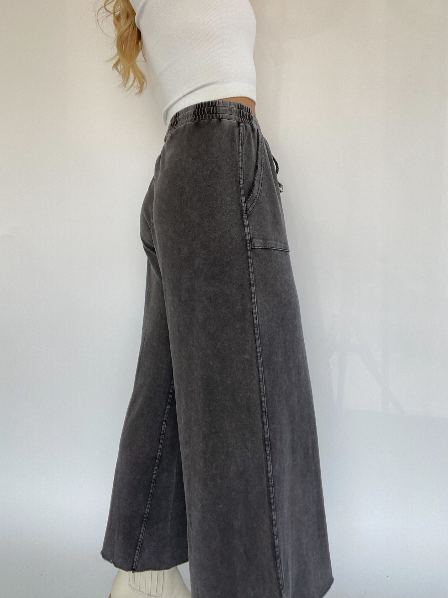 On The Road Again Pants Black Side