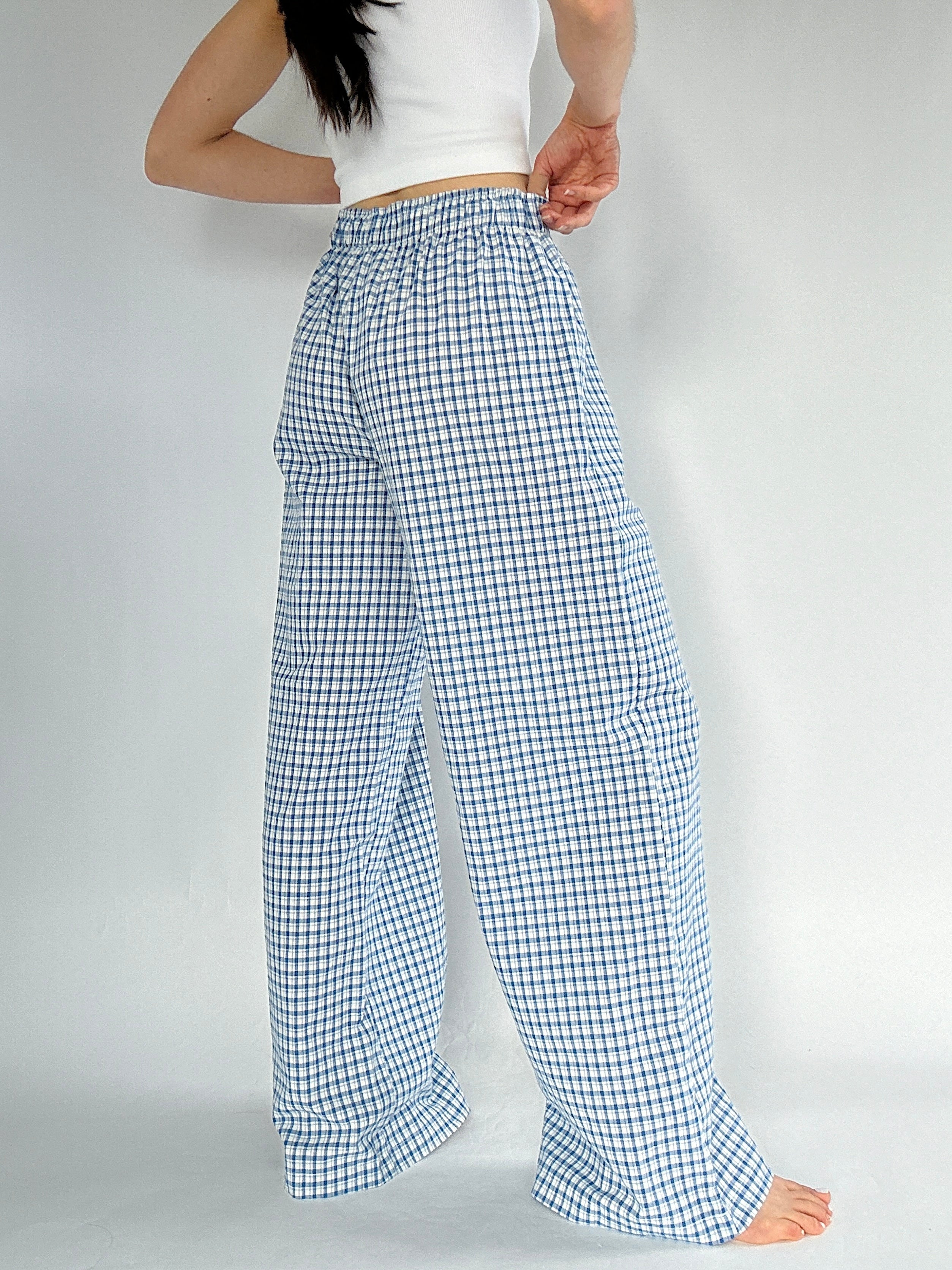 On Time Boxer Pants Royal Back