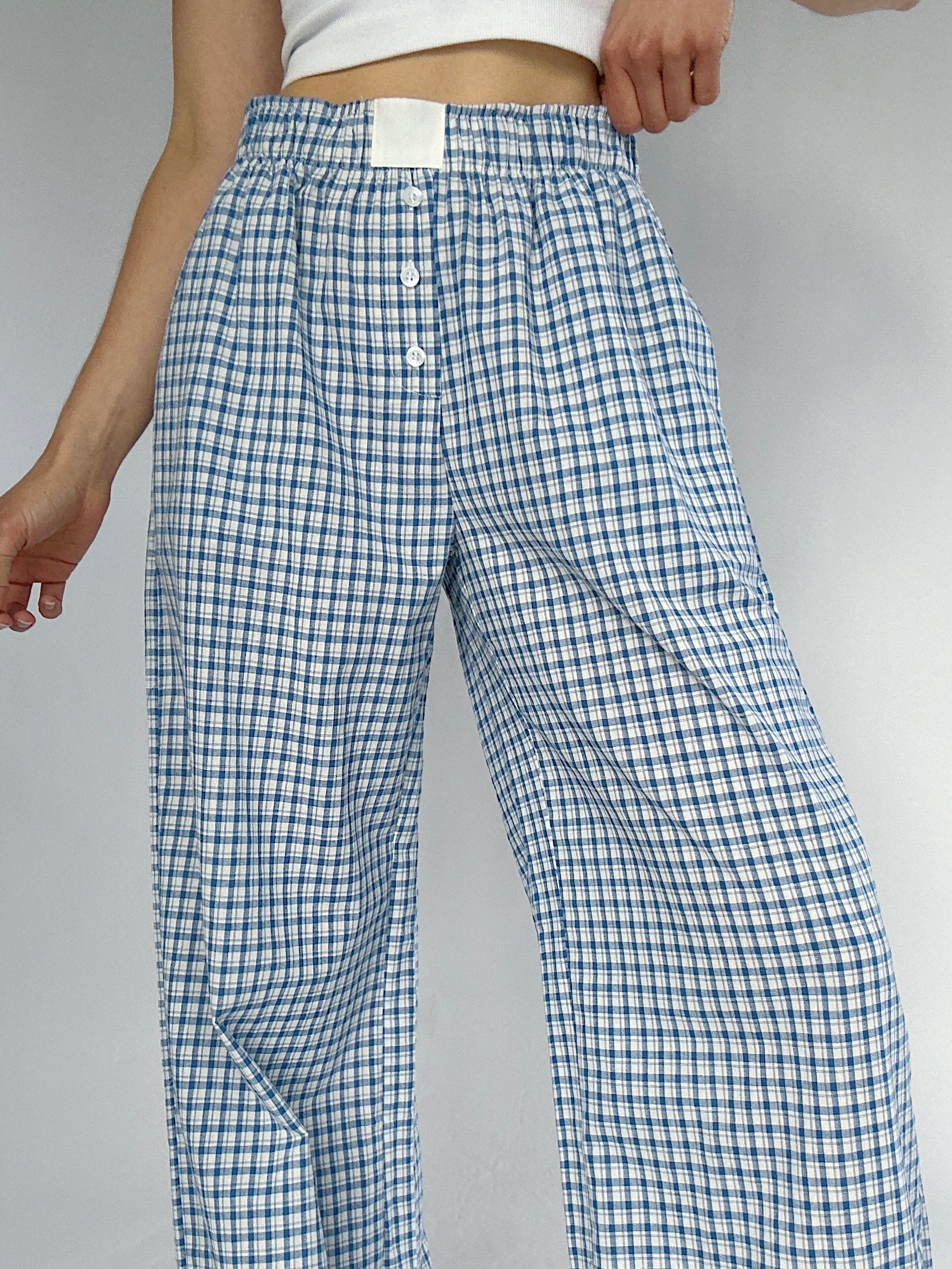 On Time Boxer Pants Royal Top