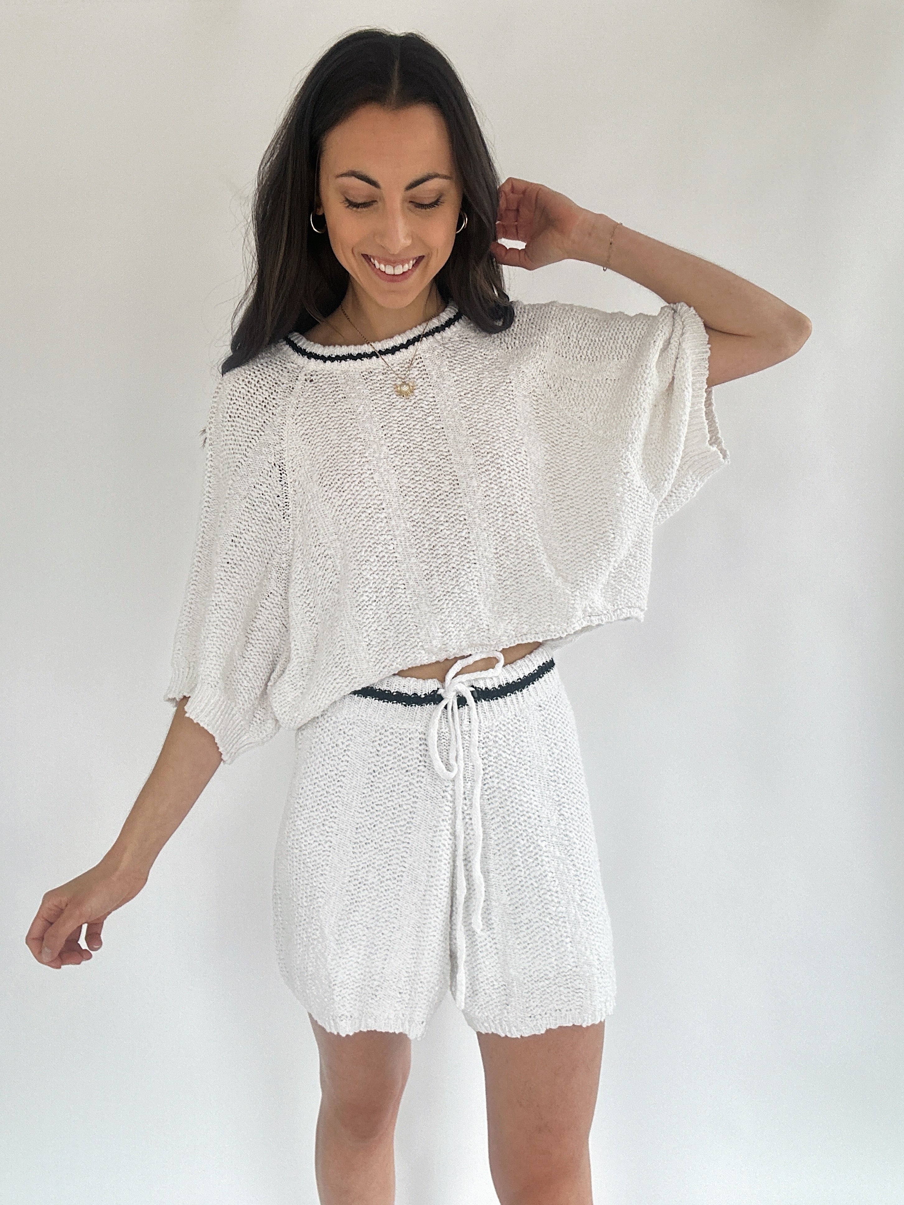 On Your Side Knit Top Set