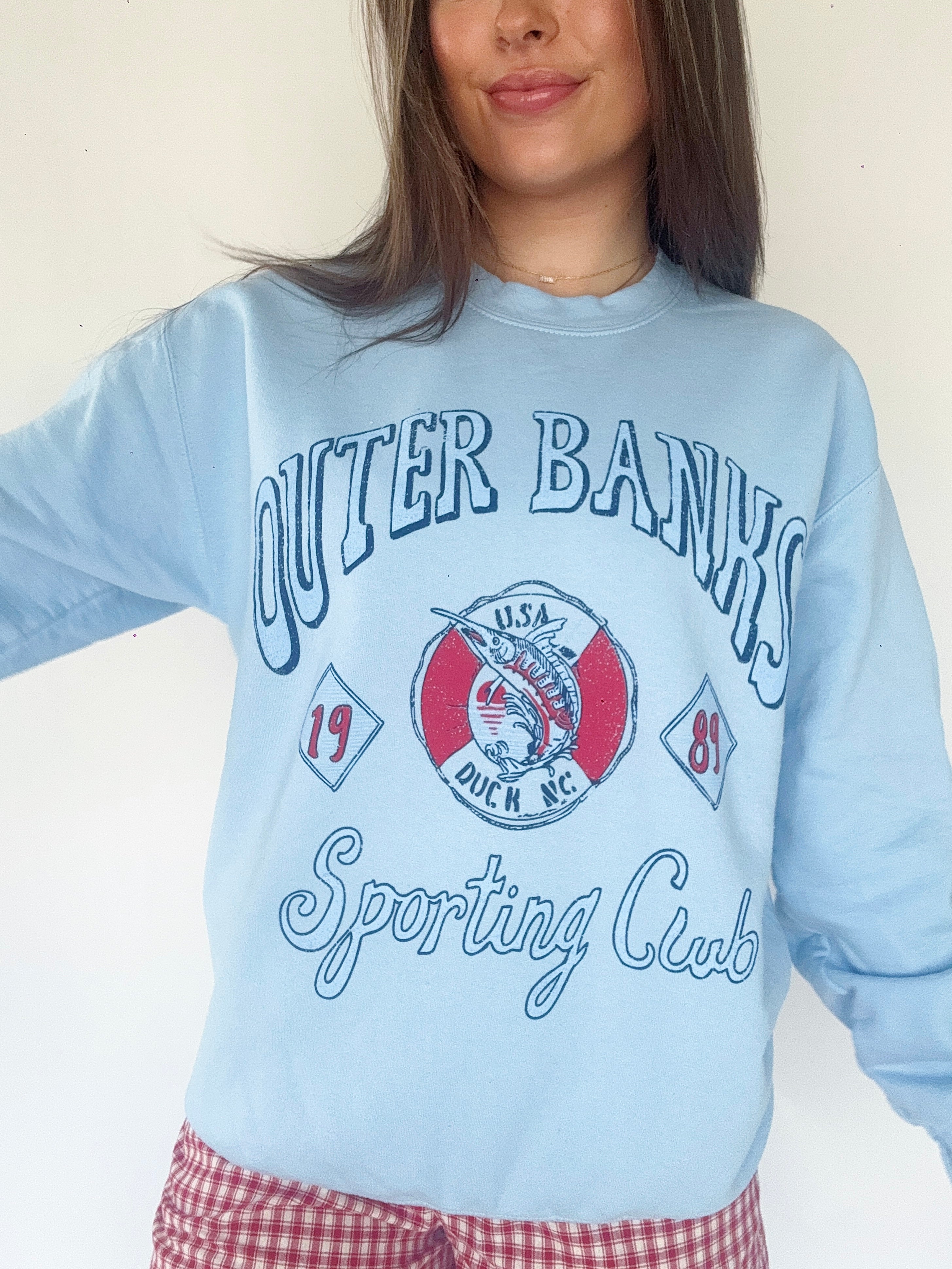 Outer Banks Sporting Club Sweatshirt Front