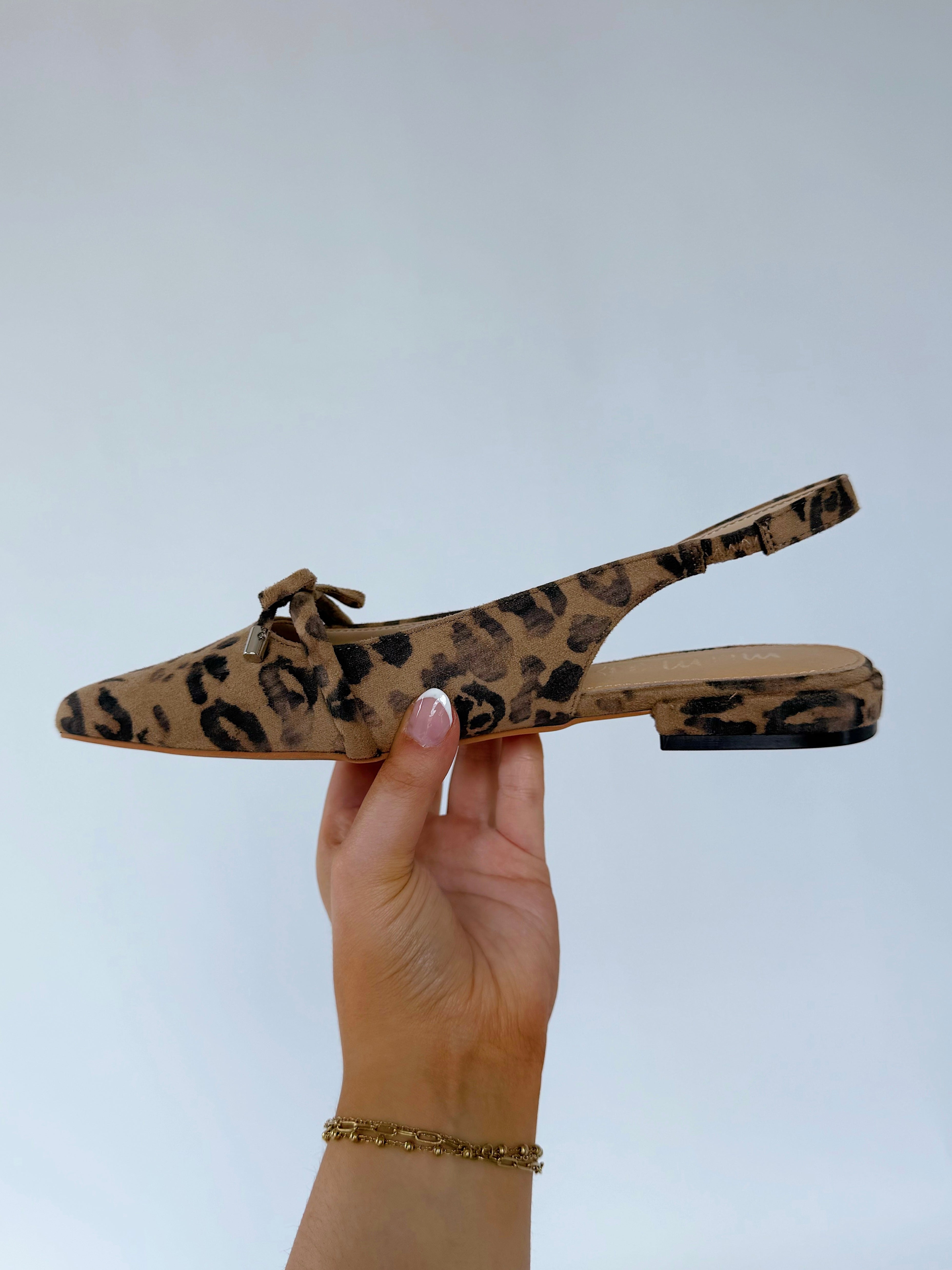 Pardina Leopard Slingback Side