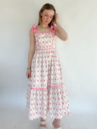 Rosie Pink Bow Dress Front