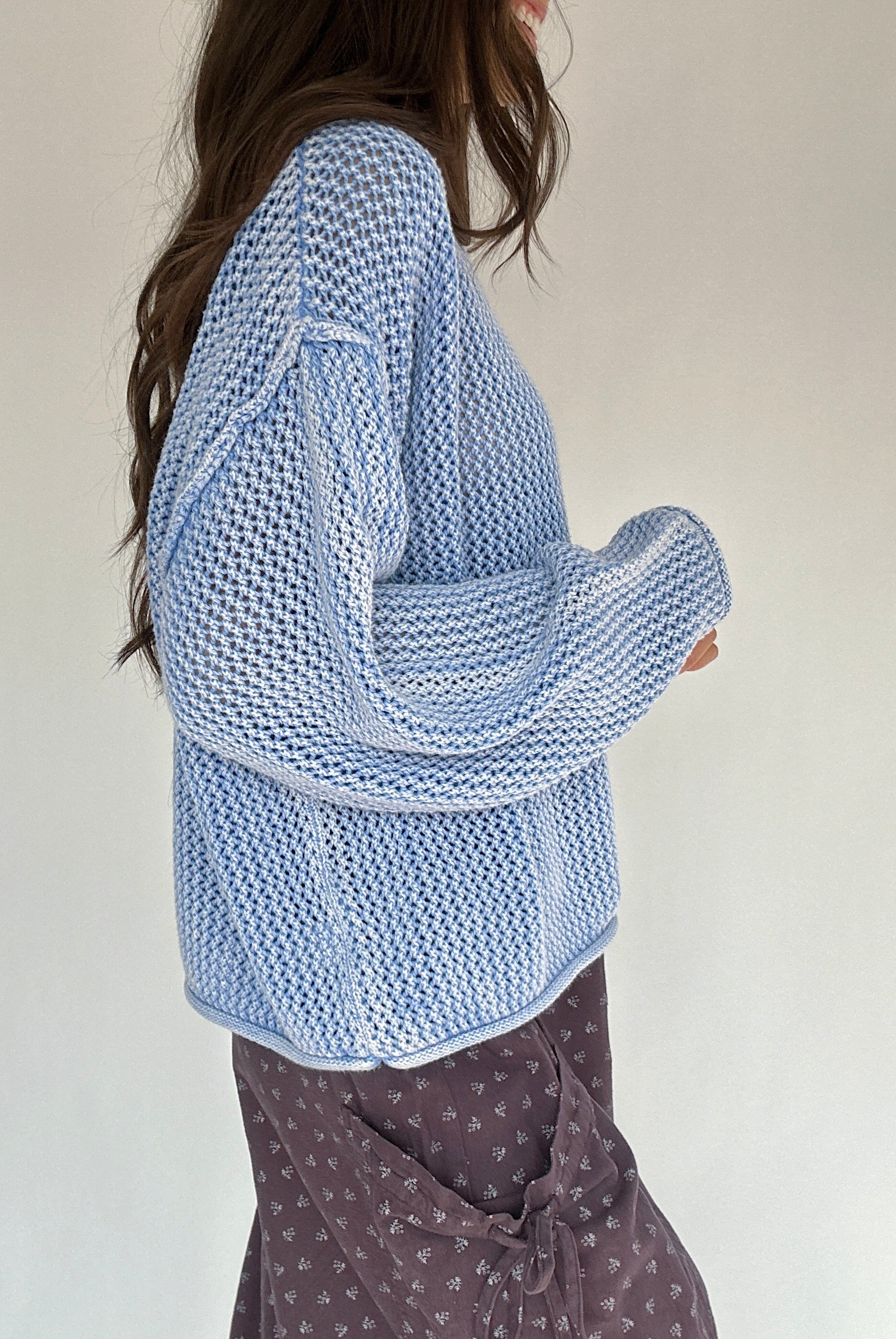 Spencer Knit Sweater Side