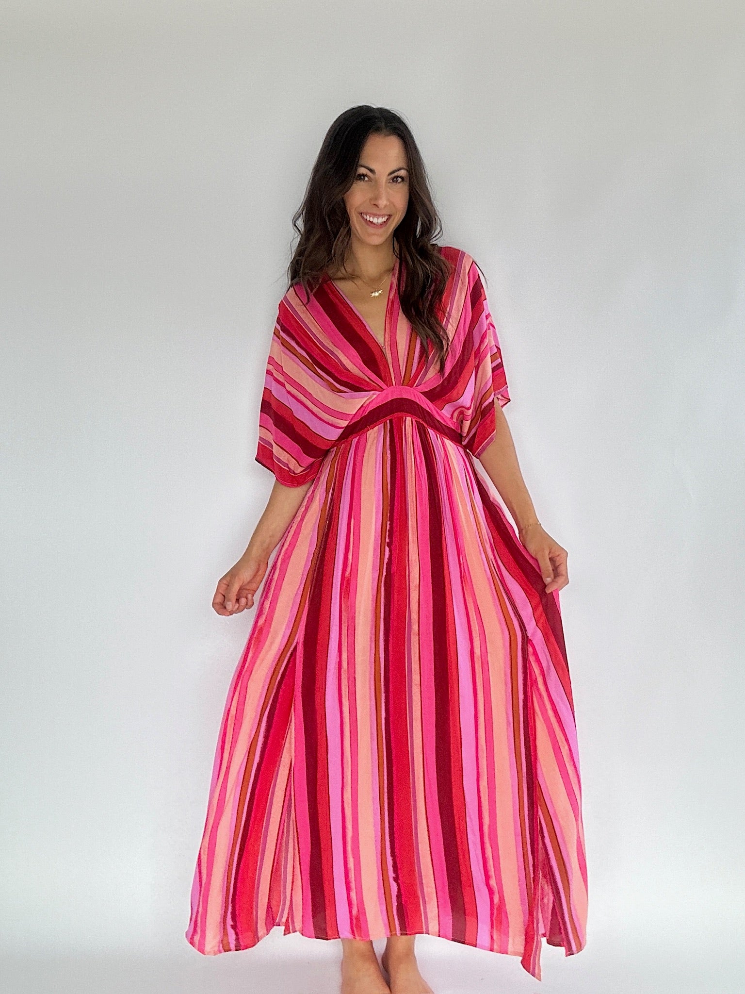 Stay In Touch Maxi Dress Front