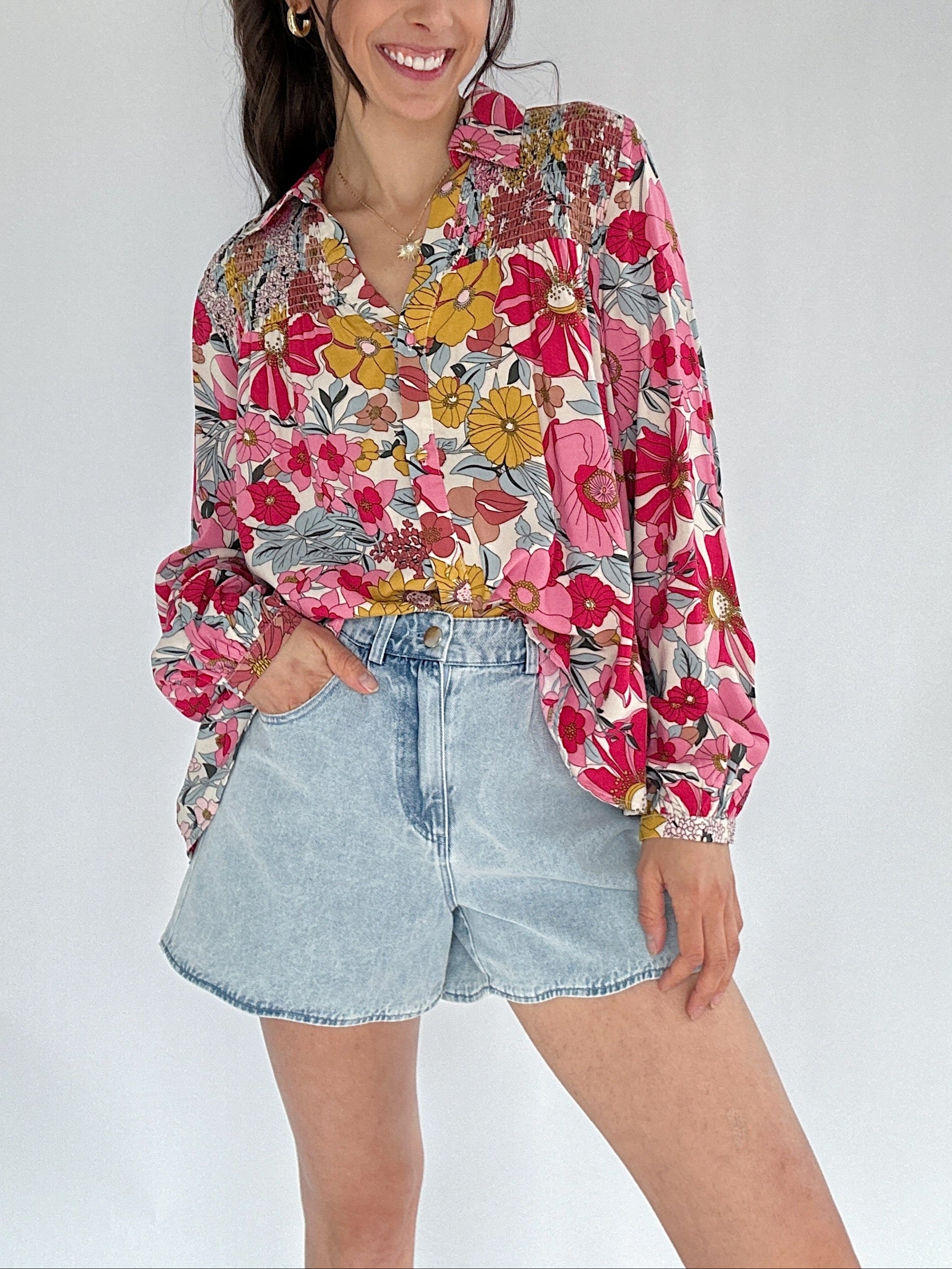 Tayler Floral Printed Top