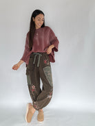 Wait Up Cable Sweater Outfit