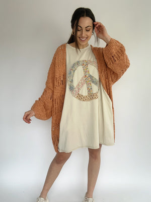 Gives Me Butterflies Cardigan - Tangerine