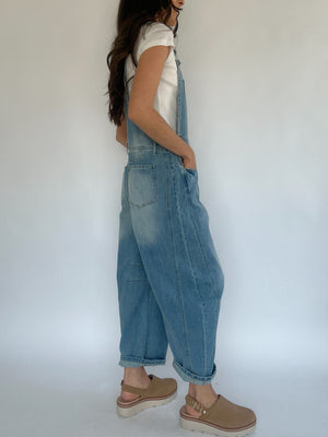 Parker Barrel Denim Overalls