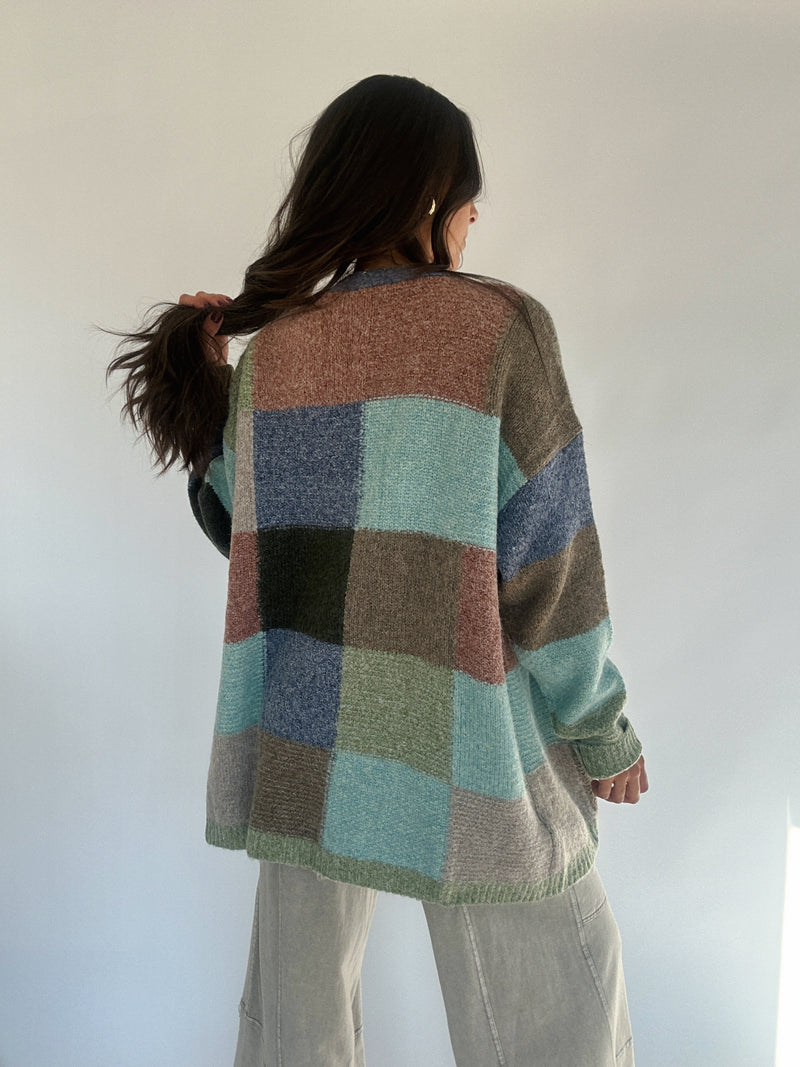 Warm Embrace Cardigan - Blue