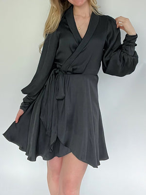 Noir Night Mini Dress