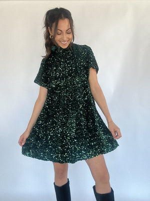 Up To Fate Sequin Dress