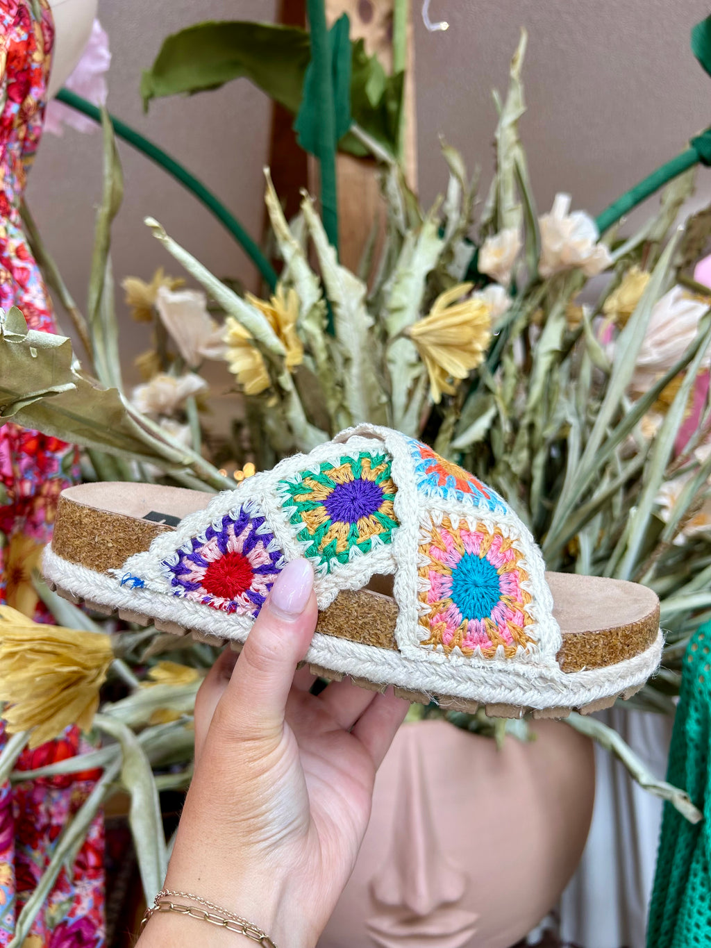 Tacoma Crochet Sandals