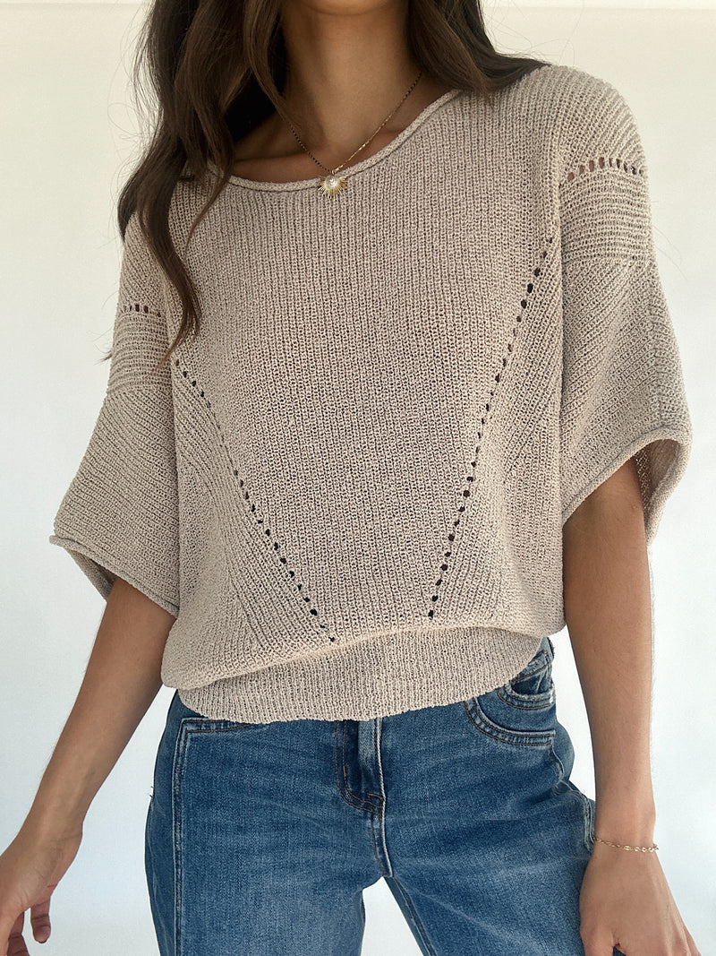 Road To Anywhere Sweater - Oatmeal