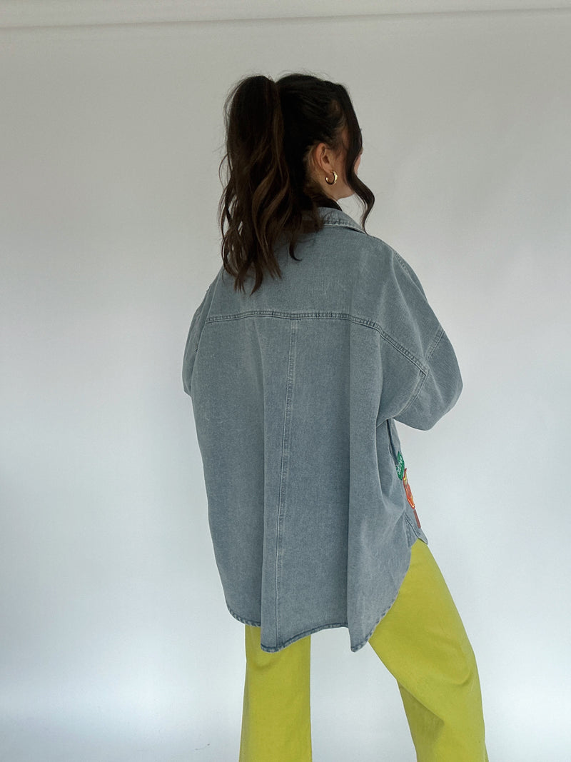 Patched Up Denim Jacket