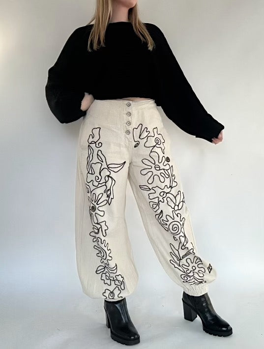 Eastwood Embroidered Pants