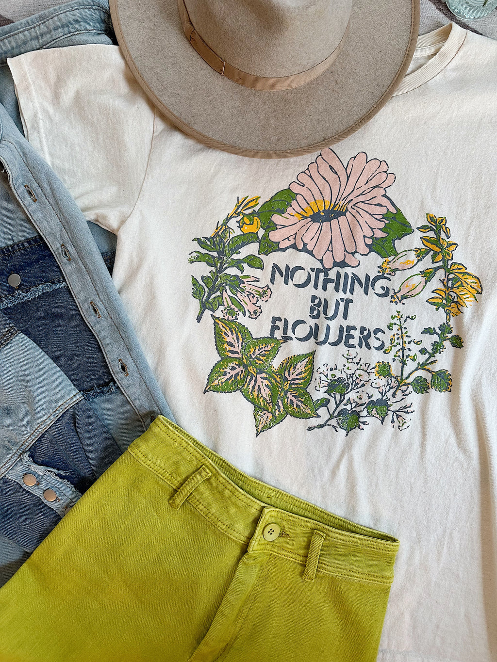 Nothing But Flowers Graphic Tee
