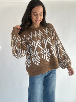 Alpine Sweater - Taupe