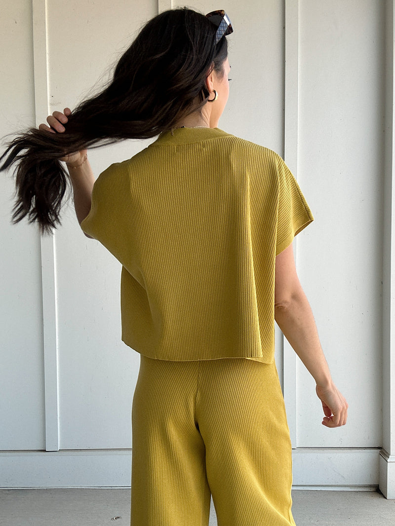 Leonie Top - Mustard