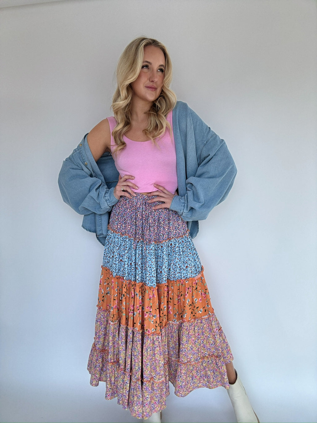 Anything Can Happen Maxi Skirt