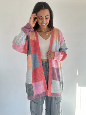 Warm Embrace Cardigan - Pink