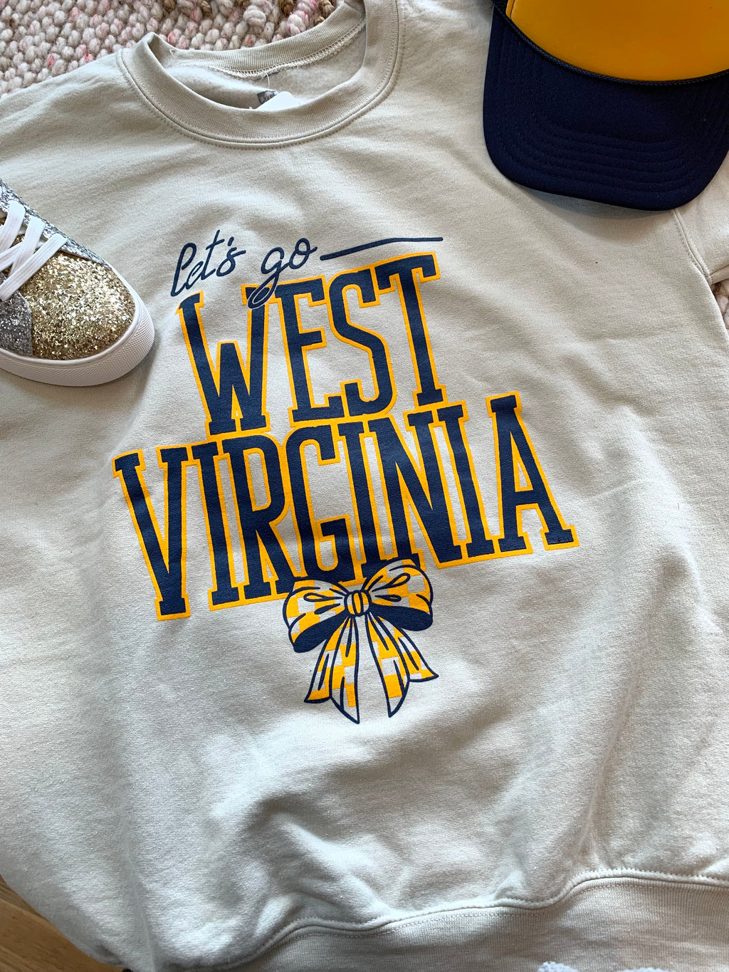 West Virginia Bow Sweatshirt