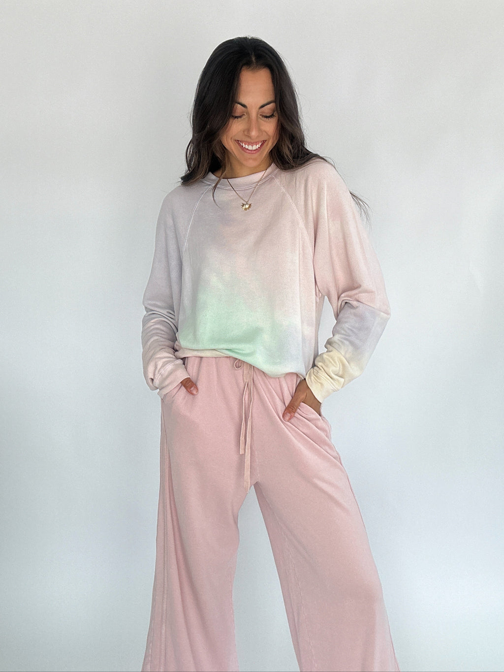 Pretty In Pastel Pullover